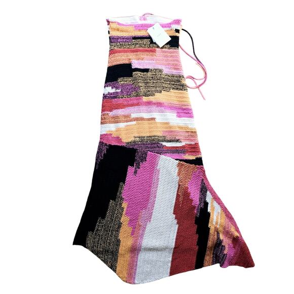 NWT A.L.C. Nova Crochet Halter Maxi Dress Size XS Extra Small - Picture 5 of 11